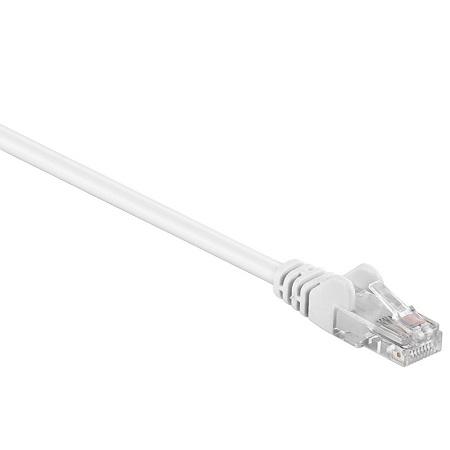 touw terras Defilé CAT.5E UTP netwerk kabel 0.5 meter wit - gigatronic