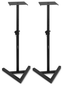 VONYX SMS20 studiomonitor speaker standaard set, in hoogte verstelbaar !