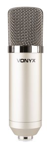 Vonyx CM400 Studio condensator Microfoon Zilver