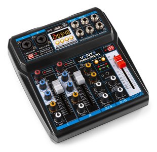 Vonyx VMM-P500 4-kanaals muziekmixer