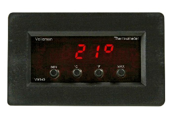 VM145 digitale paneel thermometer met min./max. uitlezing