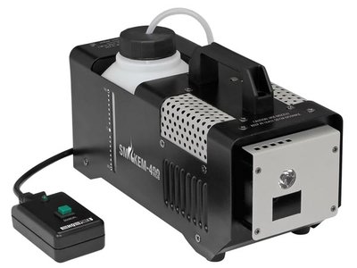 HQSM10002  ROOKMACHINE - 600 W - RGB - AFSTANDSBEDIENING MET KABEL