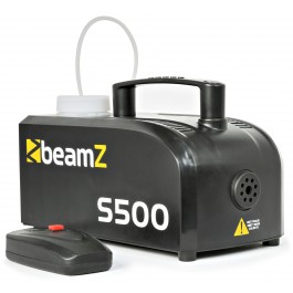 BeamZ S500 Kunststof Rookmachine inclusief rookvloeistof