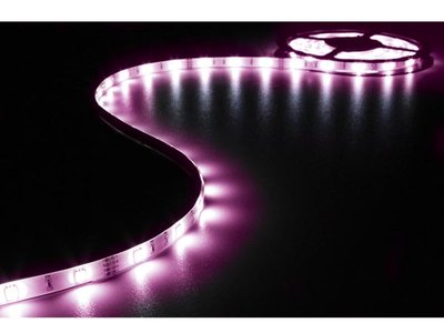 LEDS15RGB  KIT MET FLEXIBELE LED-STRIP, CONTROLLER EN VOEDING - RGB - 90 LEDs - 3 m - 12 VDC