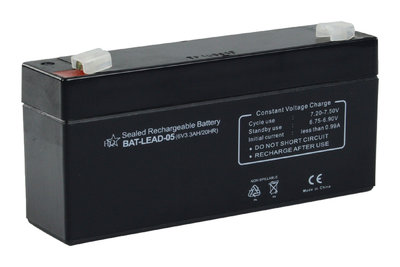 Oplaadbare Loodzuur Accu 6 V 3200 mAh 