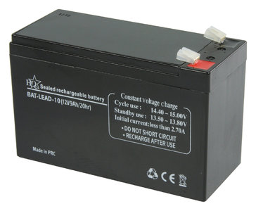 Oplaadbare Loodzuur Accu 12 V 9000 mAh