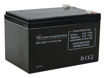 Oplaadbare Loodzuur Accu 12 V 12000 mAh