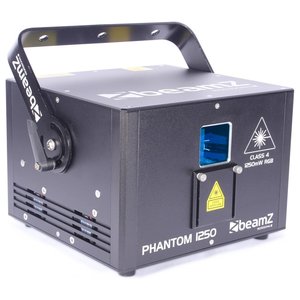 BeamZ Professional Phantom 1250 Pure Diode Laser RGB Analoog 30kpps