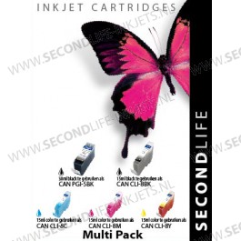 Multipack Replacement SL for Canon 5 Black & 8 Serie