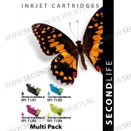 Multipack Replacement SL for Epson 1281, 1282, 1283 en 1284