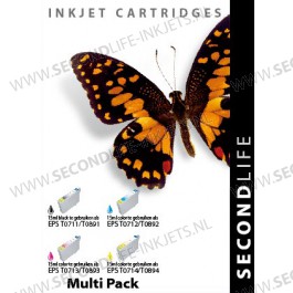 Multipack Replacement SL for Epson 711, 712, 713 en 714