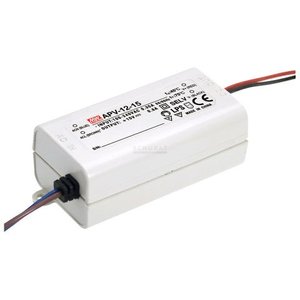 LED voeding 12W 24V - 0,5A APV-12-24