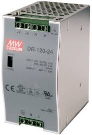 Industriële voeding voor DIN-RAIL Meanwell 24V 120W
