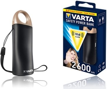 Varta Powerbank 2600mA + Sirene