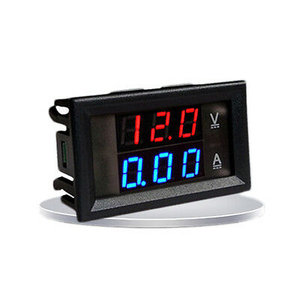 REKIT R8901 Paneelmeter digitaal dual display 0-100V DC /  0-10A DC