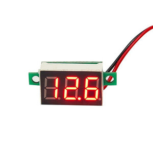 REKIT R8902 digitale mini led display voltmeter, rode leds