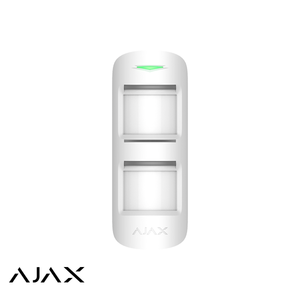 AJAX MOTIONPROTECT OUTDOOR, WIT, DRAADLOZE PASSIEF INFRAROOD BUITEN DETECTOR