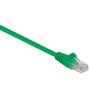 CAT.5E UTP netwerk kabel 0.5 meter groen