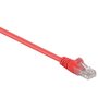 CAT.5E UTP netwerk kabel 0.5 meter rood