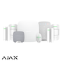 AJAX-HUBKIT-LUXE-WIT:-GSM-LAN-HUB-2-*-PIR-2-*-MC-AFB-KEYPAD-BINNENSIRENE