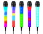 FENTON KMD55B karaoke microfoon, kleur zwart met ingebouwde RGB ledverlichting._6