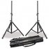 2 actieve speaker 12" Skytec + statieven en 10 meter kabels_6