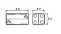  BATTERIJHOUDER VOOR 1 x C-CEL (MET SOLDEERLIPPEN) _6