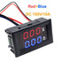 REKIT R8901 Paneelmeter digitaal dual display 0-100V DC /  0-10A DC_6